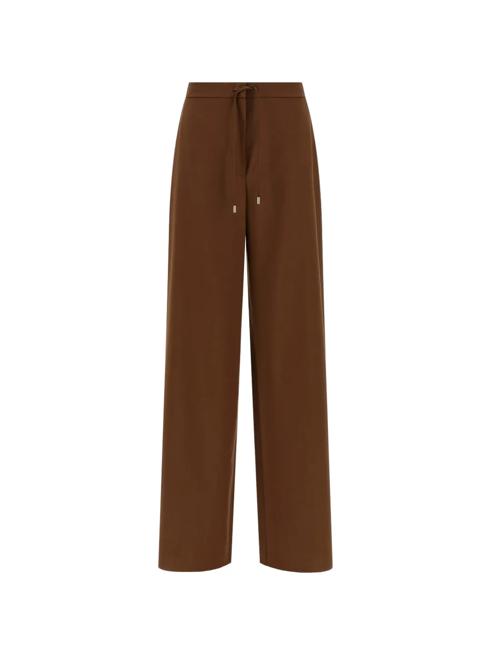 Max Mara Cortone elasticated-waistband trousers - Marrone