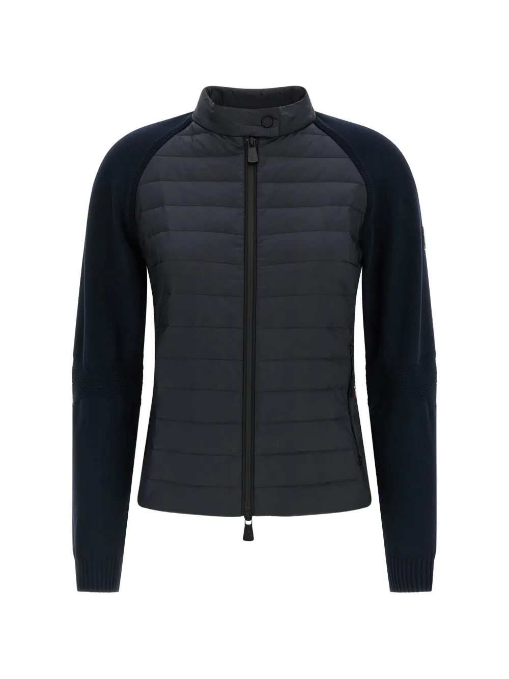 Moncler Grenoble padded zip-up cardigan - Blu