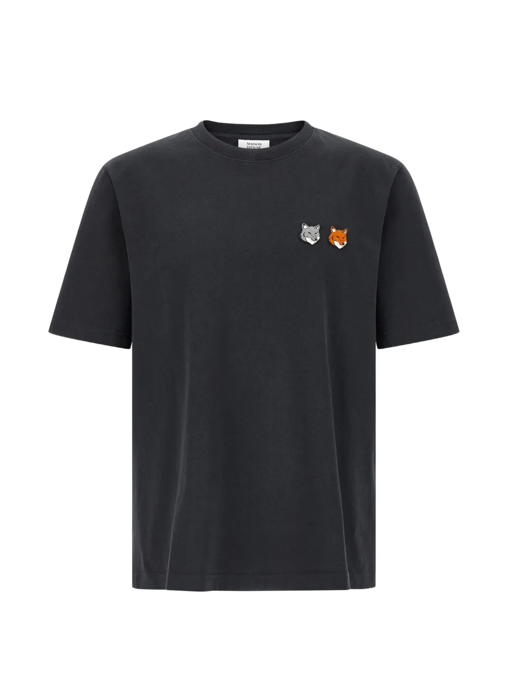 Maison Kitsuné fox-head T-shirt - Grigio