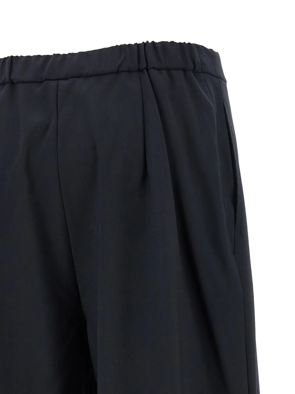 Max Mara Corone broek met trekkoord Blauw