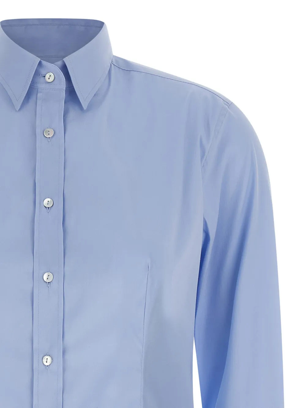  Xacus Camicia In Cotone - Blu 