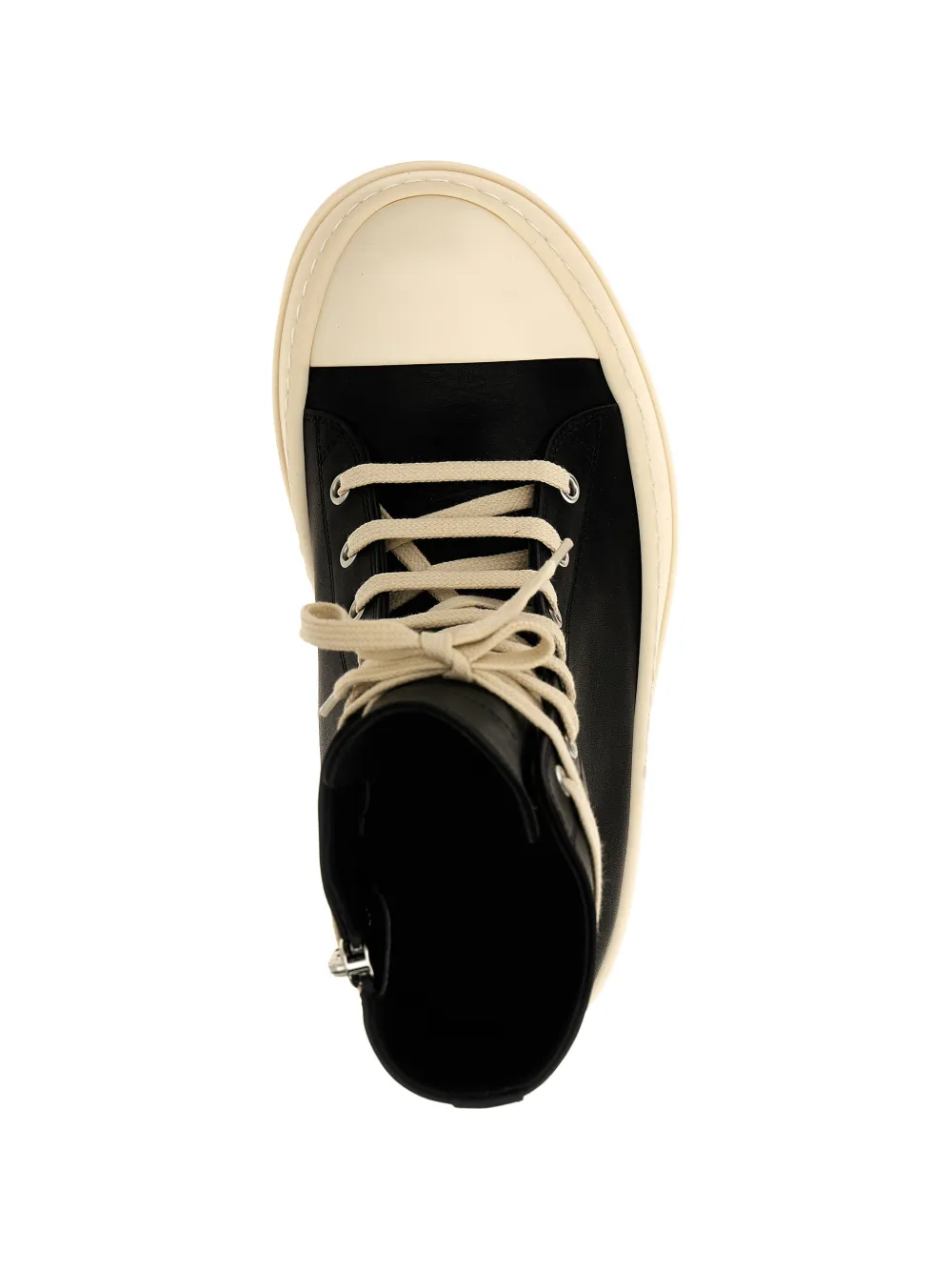 Rick Owens Mega Bumper leather sneakers Zwart