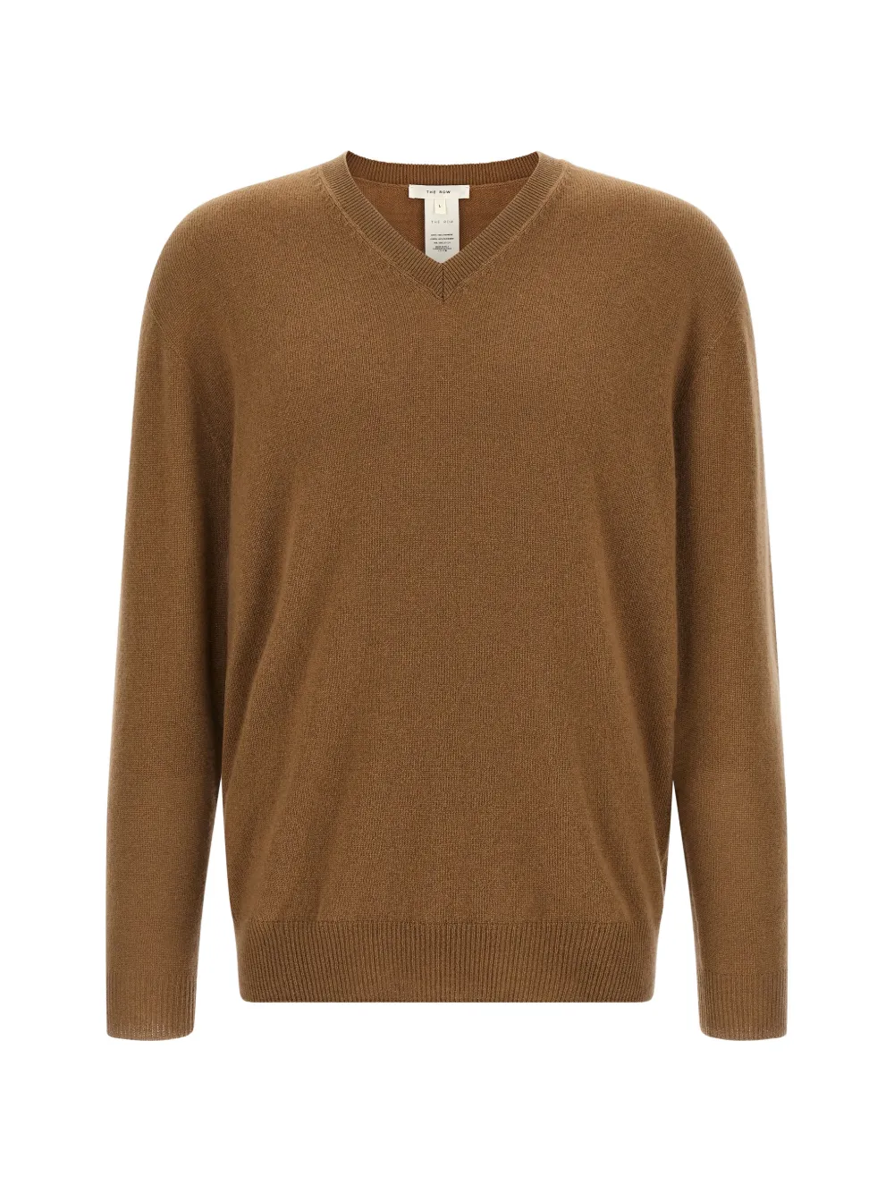 The Row Numi V-neck sweater - Marrone