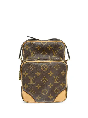 Louis Vuitton Pre-Owned 2003 Amazon Monogram Crossbody Bag | Brown