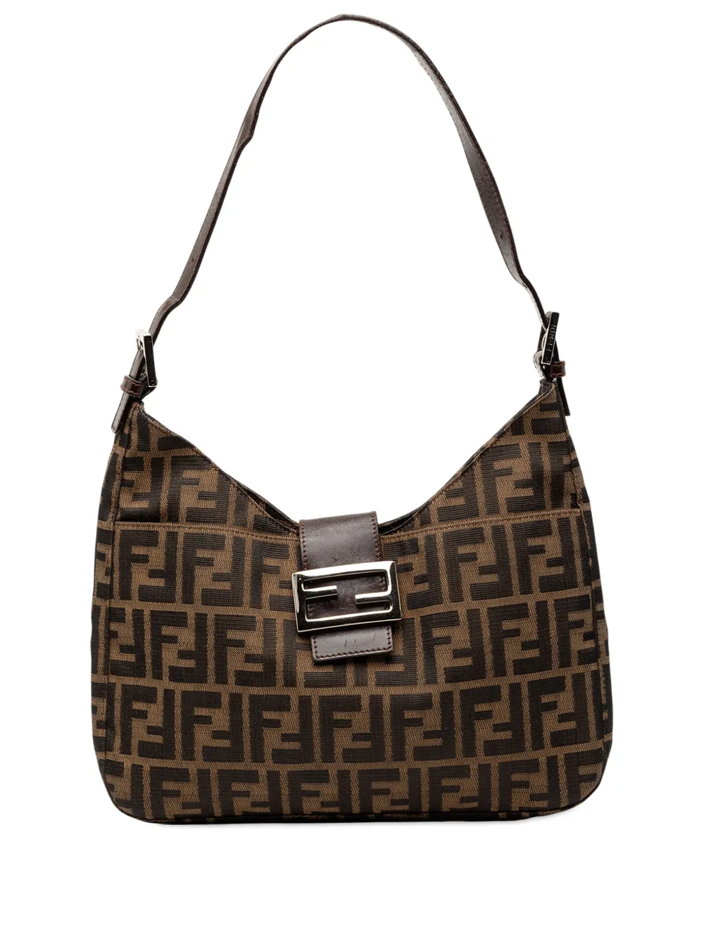 Fendi Pre-Owned 20th Century Zucca Canvas shoulder bag - Marrone