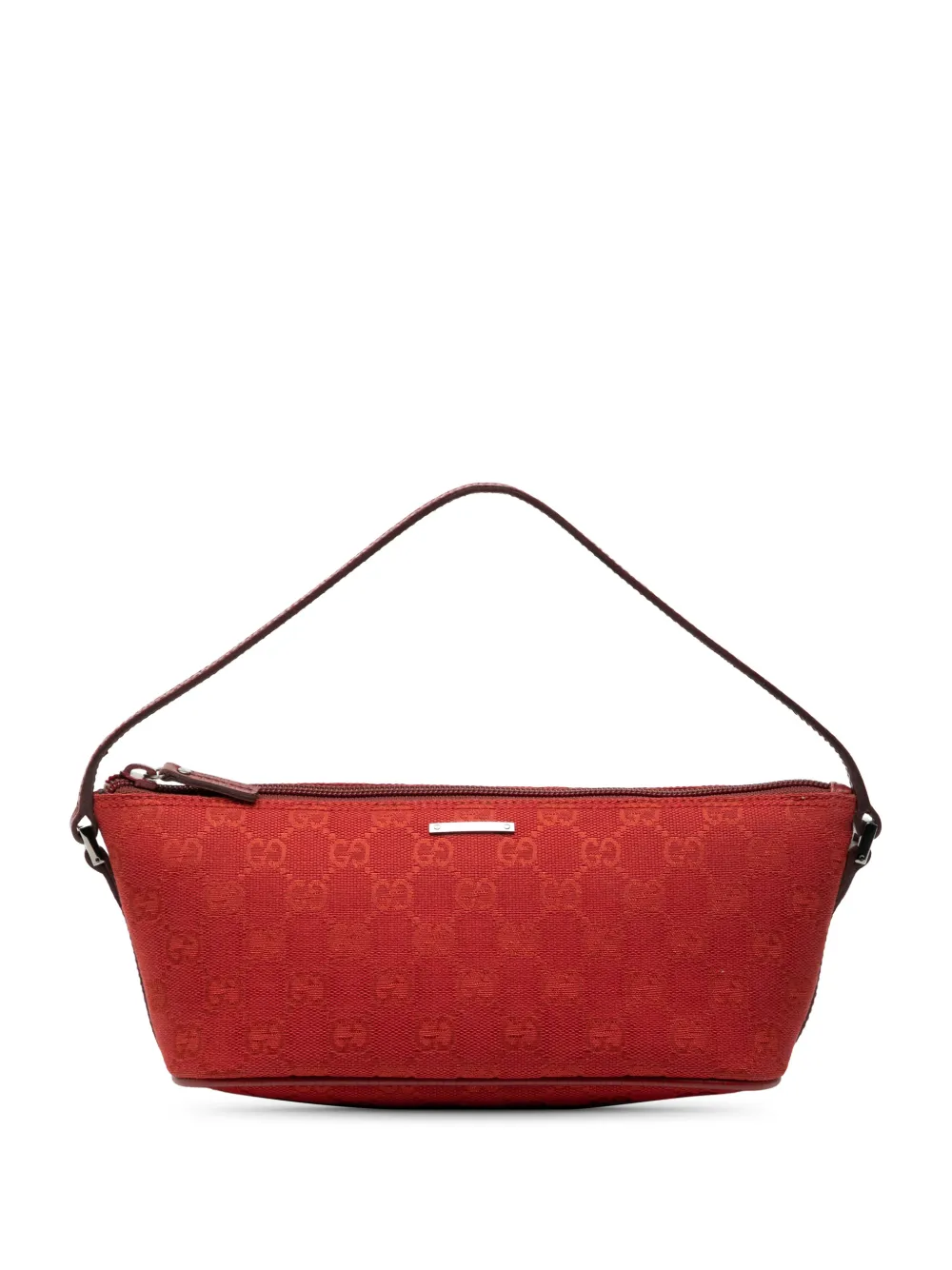 Gucci Pre-Owned 2000-2015 GG Canvas Boat shoulder bag - Rosso