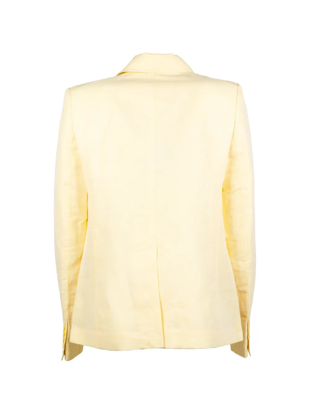 Michael Kors Blazer met enkele rij knopen Geel