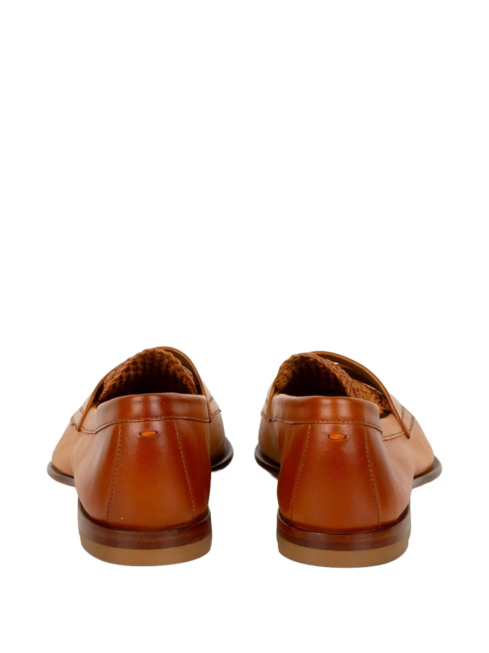 Santoni brown loafers Bruin
