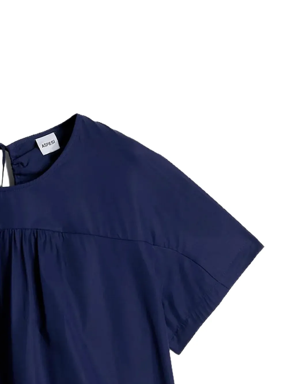  Aspesi Pleated Blouse - Blue 