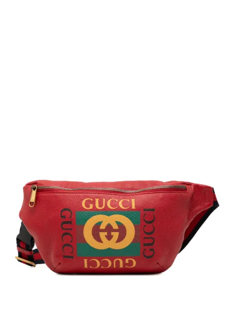 Gucci Pre-Owned Marsupio in pelle con logo 2000-2015