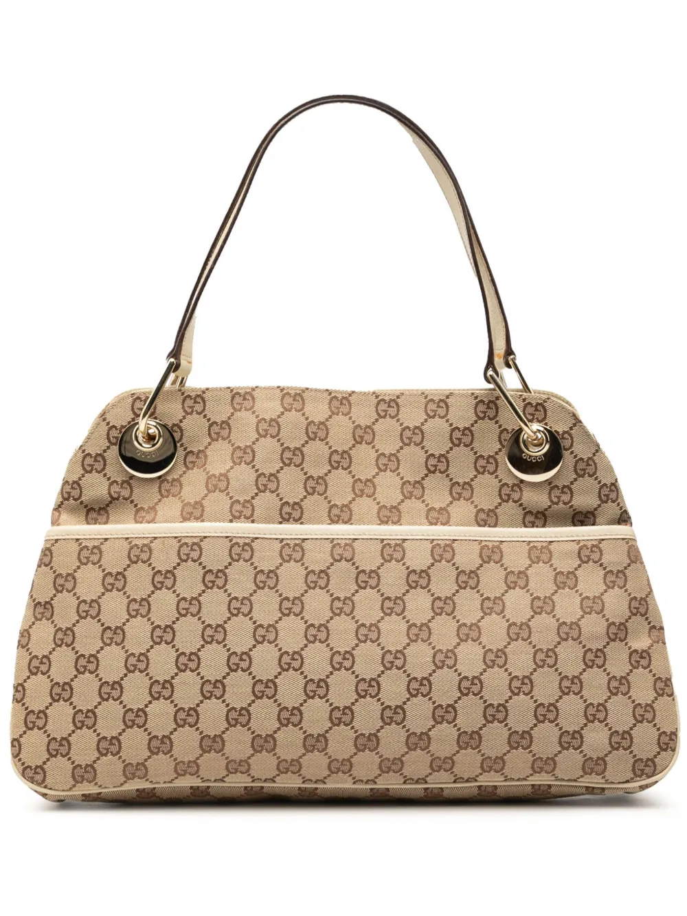 Gucci Pre-Owned 2000-2015 GG Canvas Eclipse shoulder bag - Marrone