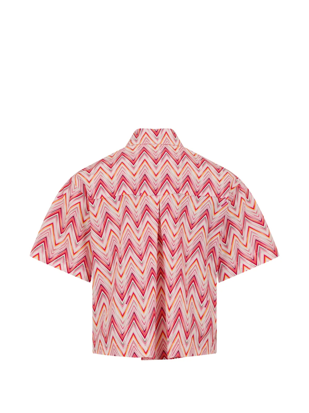  Missoni Kids Chevron-patterned Shirt - Pink 