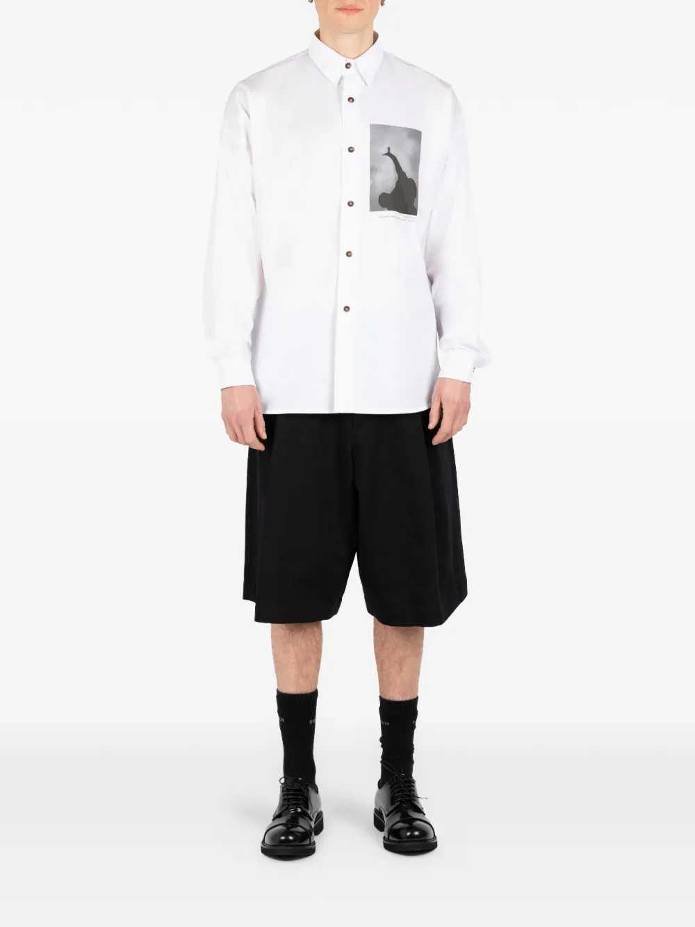 Andrew Pleated Shorts