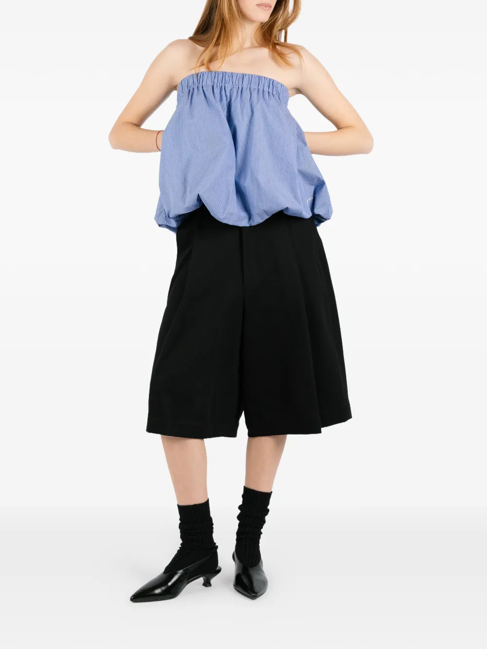 Andrew Pleated Shorts