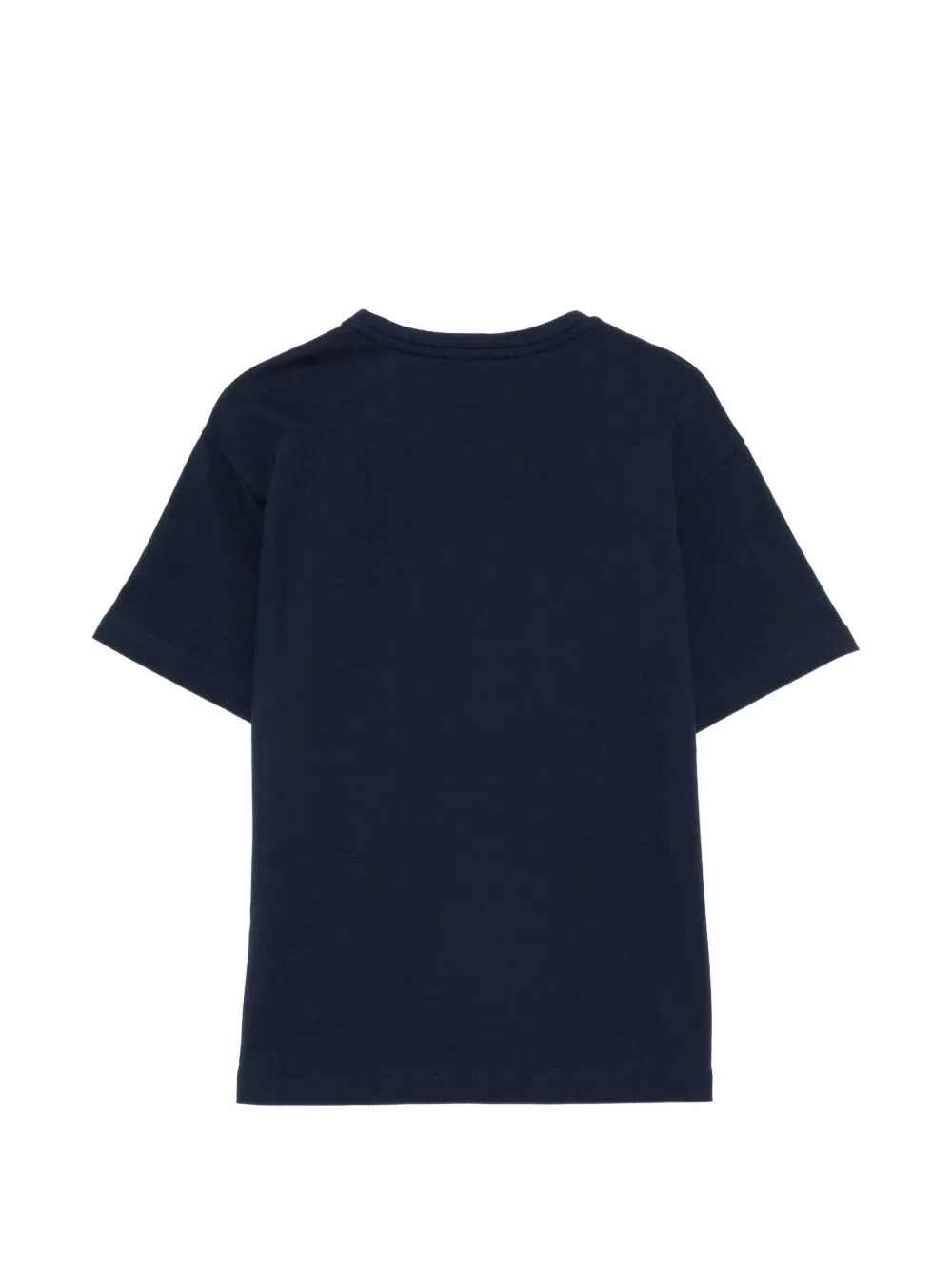 Balmain Kids T-shirt met geborduurd logo Blauw
