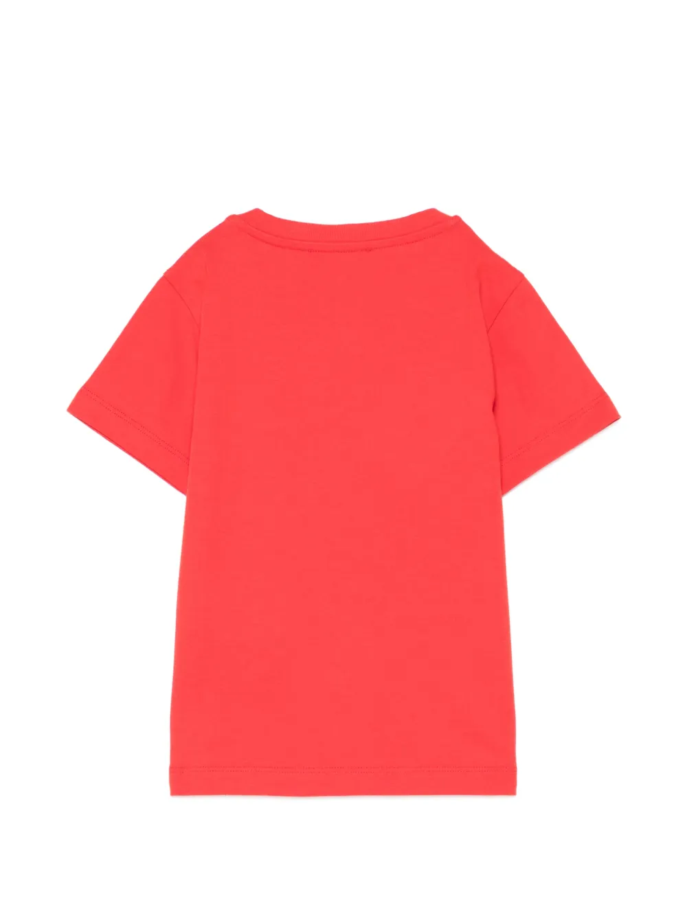 Balmain Kids T-shirt met logoprint Rood