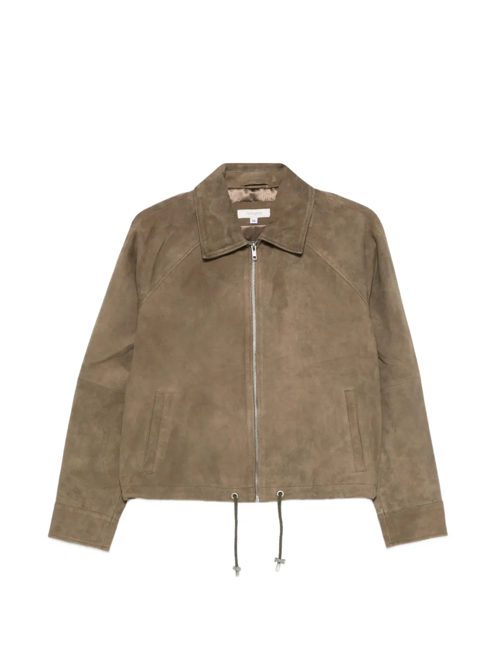 JcSophie Leyton zip-up jacket - Marrone