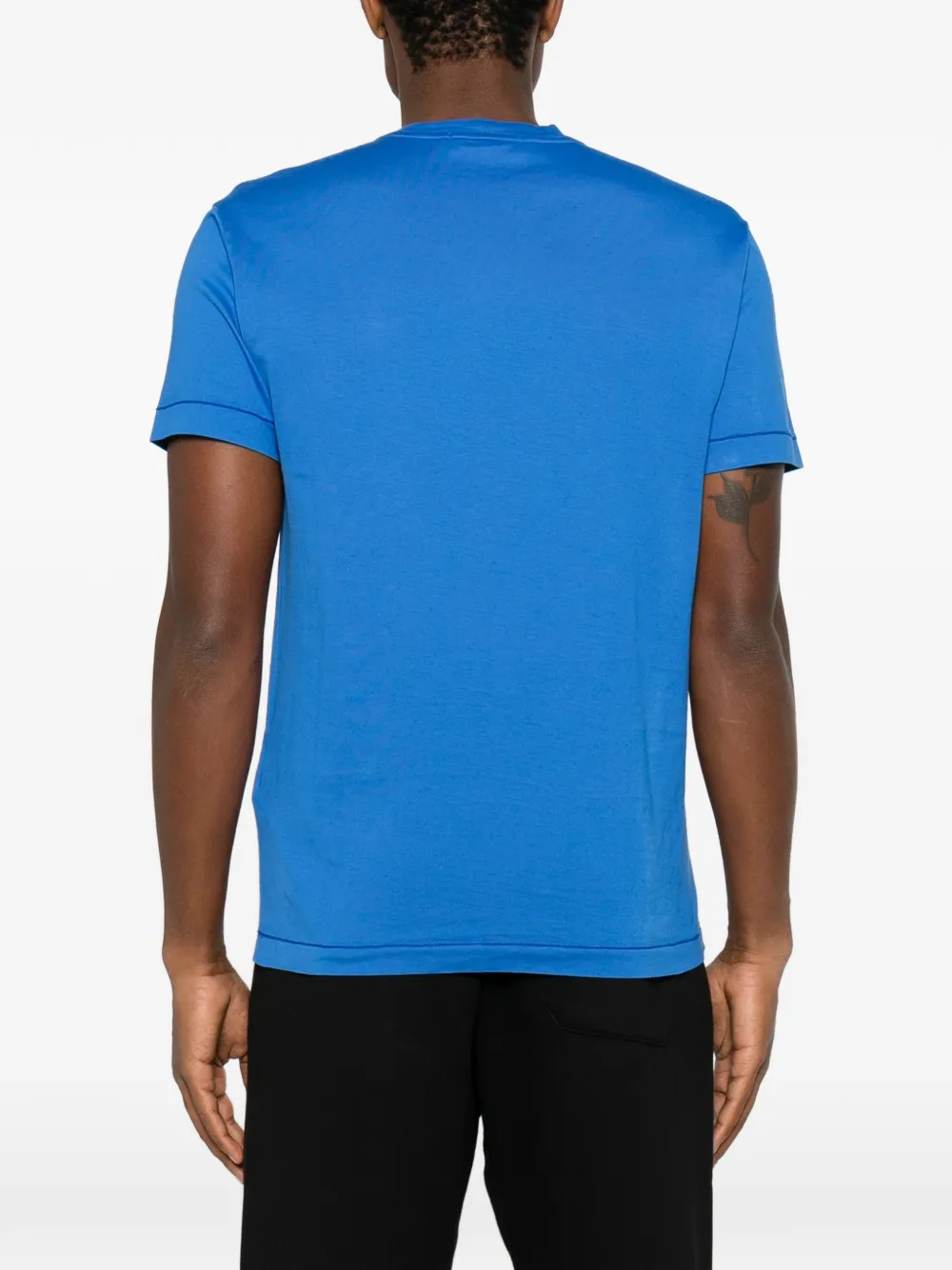 Stone Island 2100027 60 2 katoenen jersey T-shirt Blauw