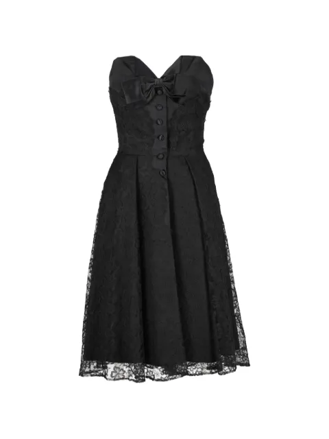 Vintage mellemlang New Look Cocktail blondekjole fra 1950'erne