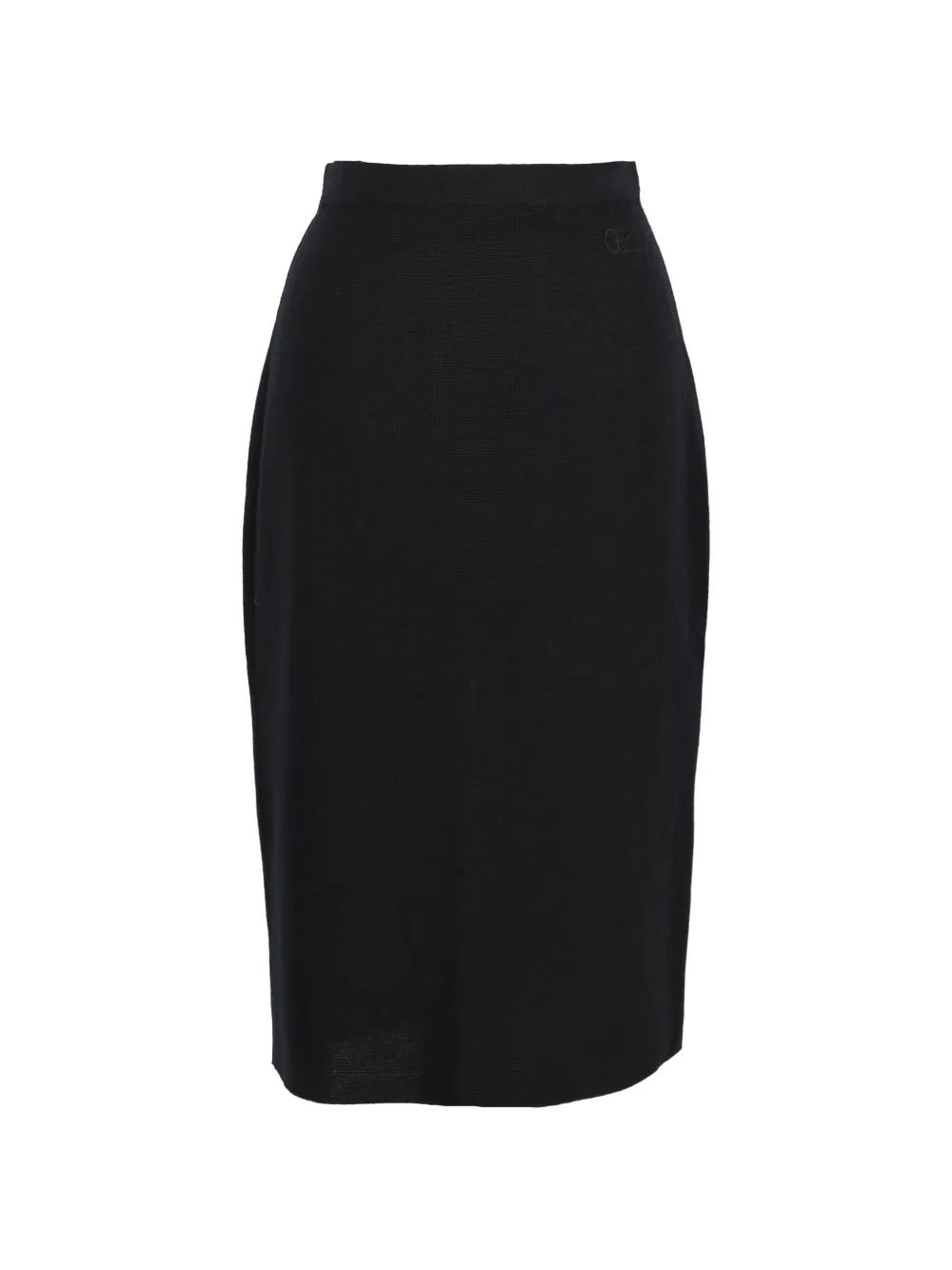 Gianfranco Ferré Pre-Owned pencil wool skirt - Nero