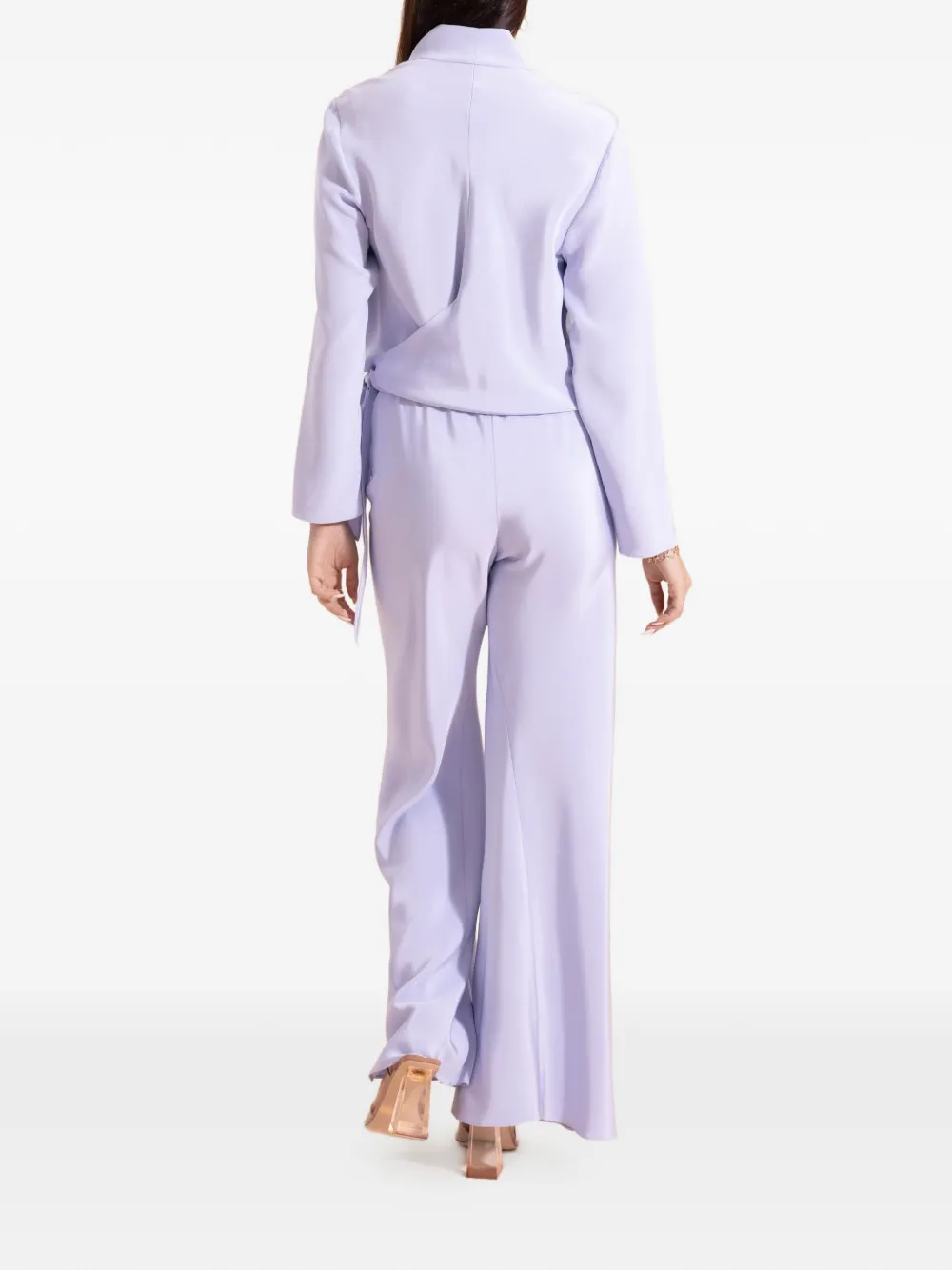  Peter Cohen Wrap Blouse - Purple 