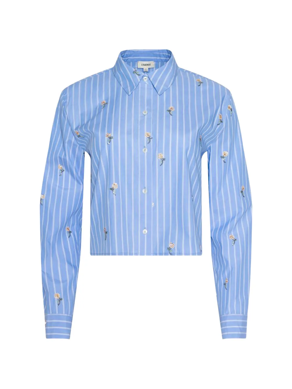 L'Agence Camicia a righe - Blu