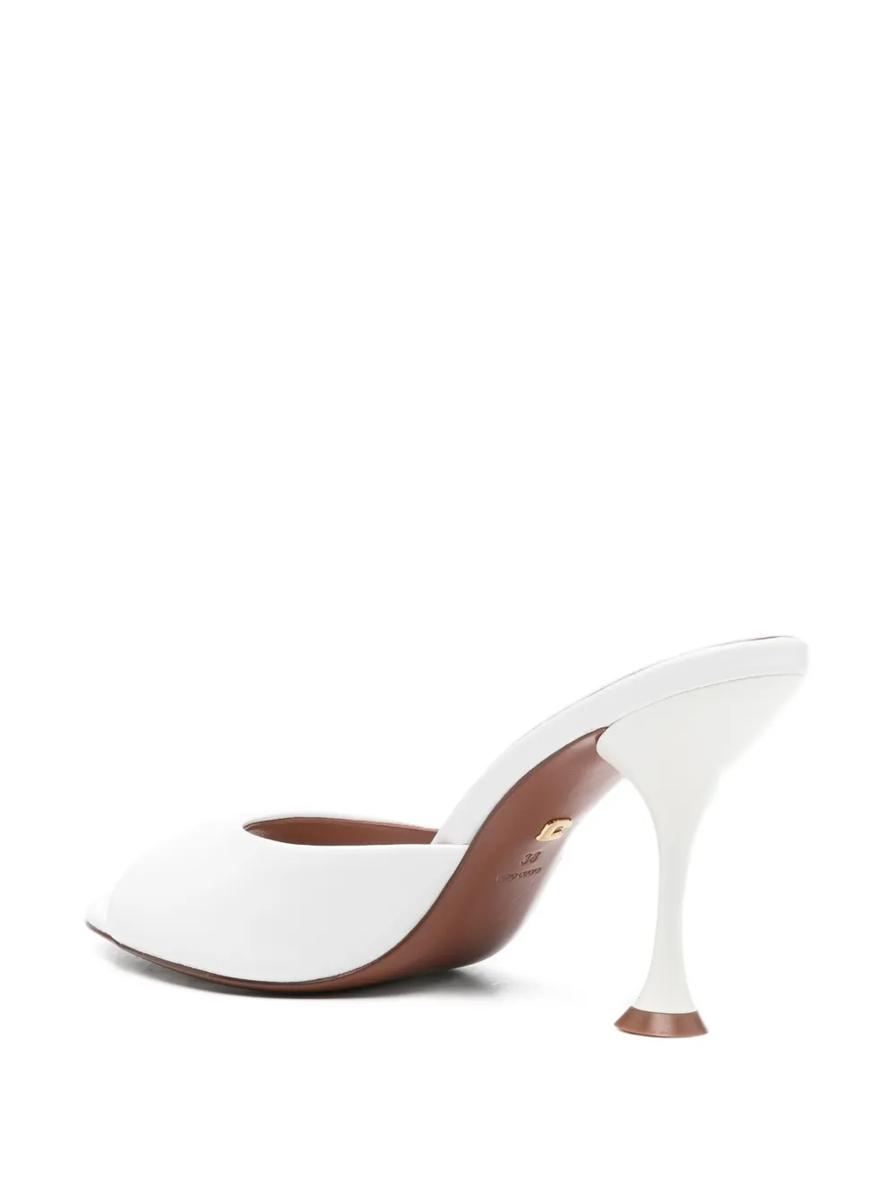 Lola Cruz Amelia stiletto sandalen Wit