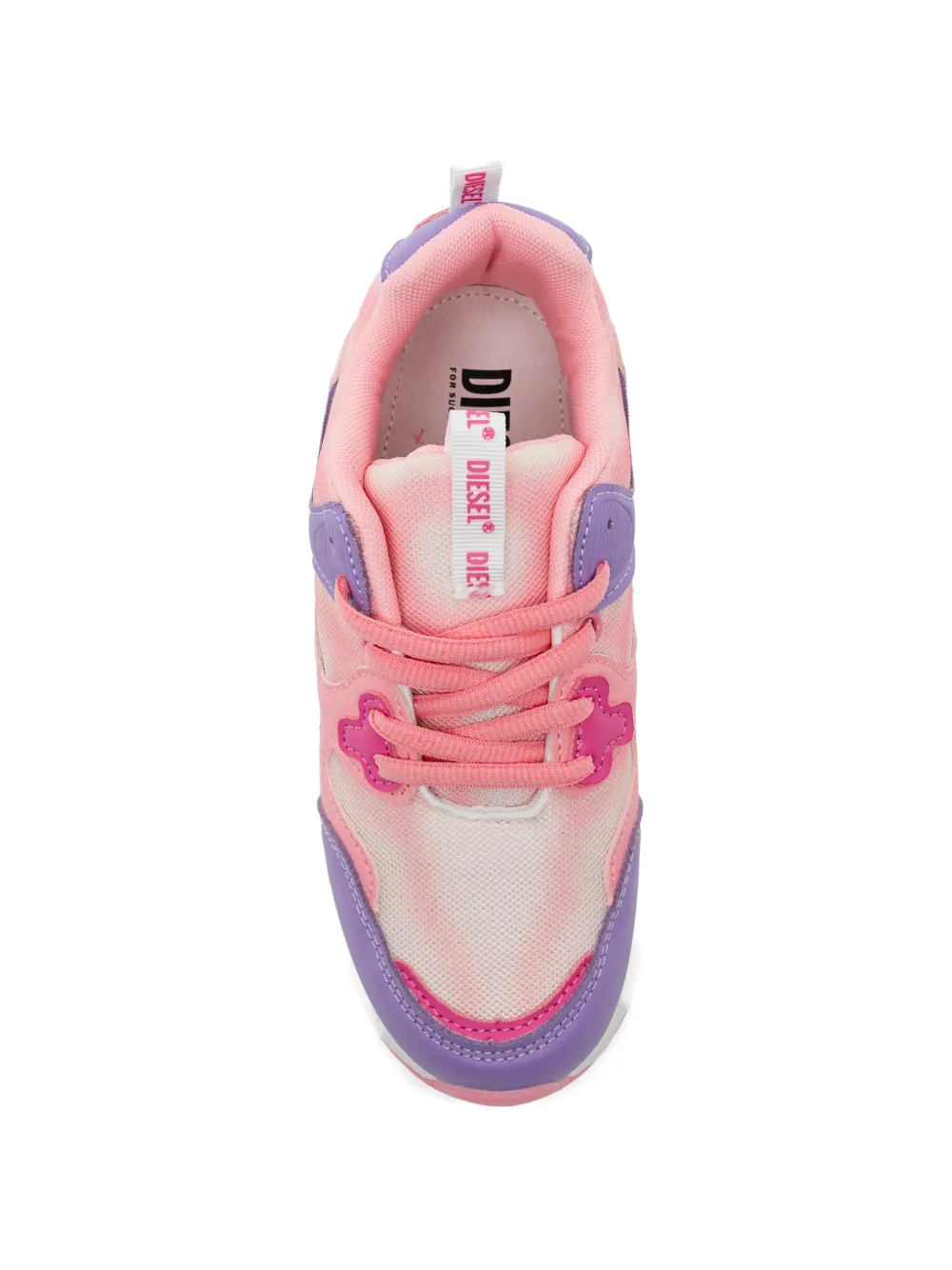 Diesel Kids Rubcol sneakers Roze