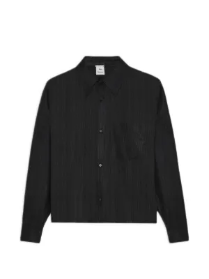 Black Comme Des Garçons ストライプ シャツ | ブラック | FARFETCH JP