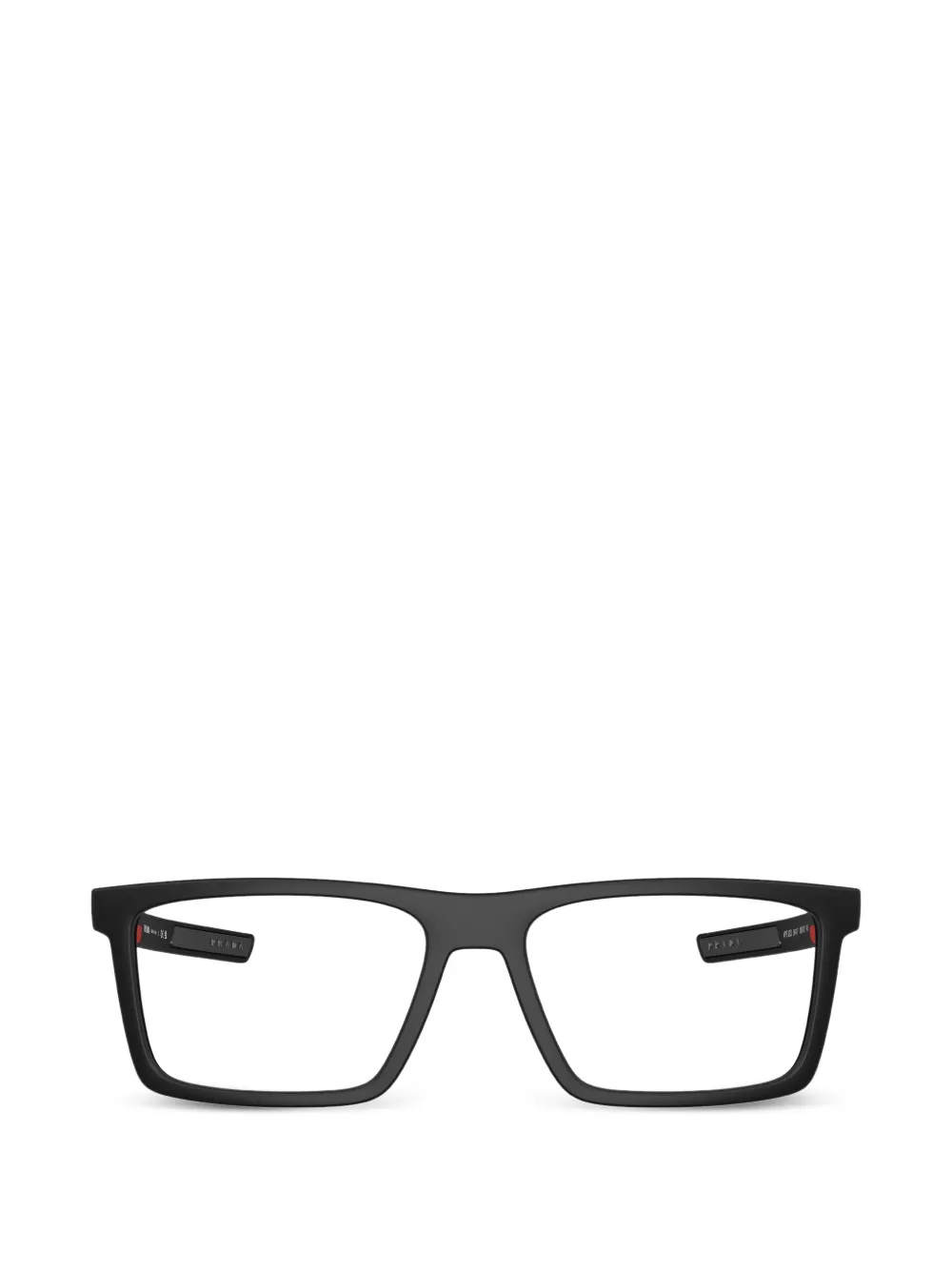 Prada Linea Rossa rectangle glasses - Nero