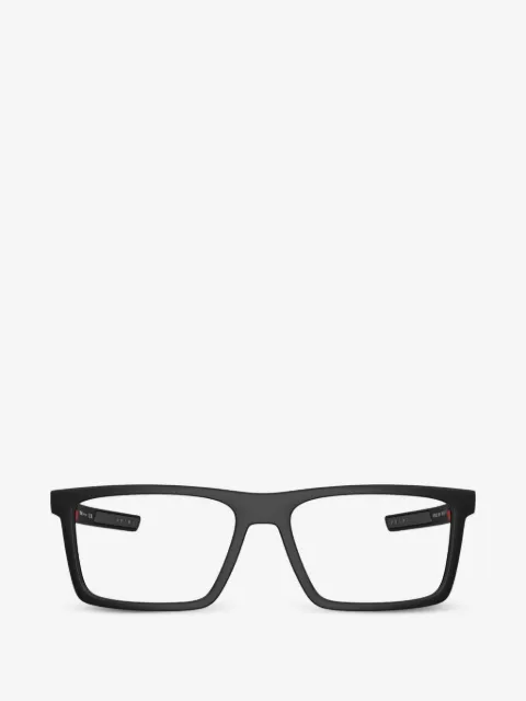 Prada Linea Rossa rectangle glasses