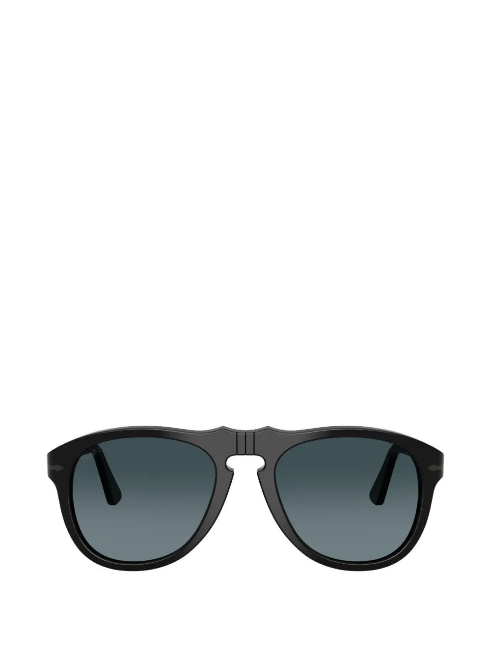 Persol Supreme Arrow round browline sunglasses - Nero