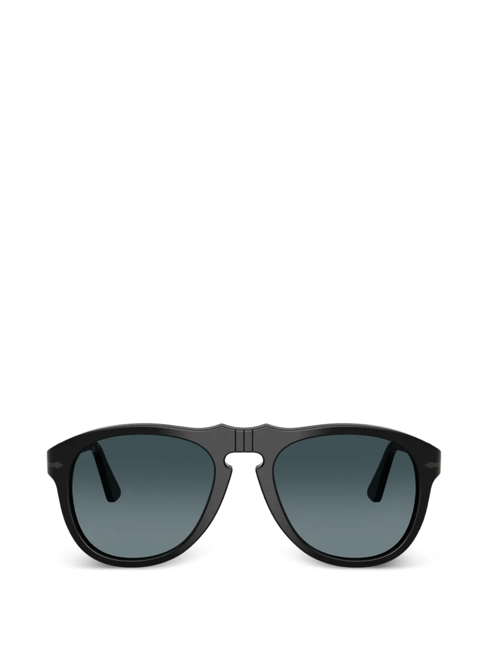 Persol Supreme Arrow round browline sunglasses - Nero
