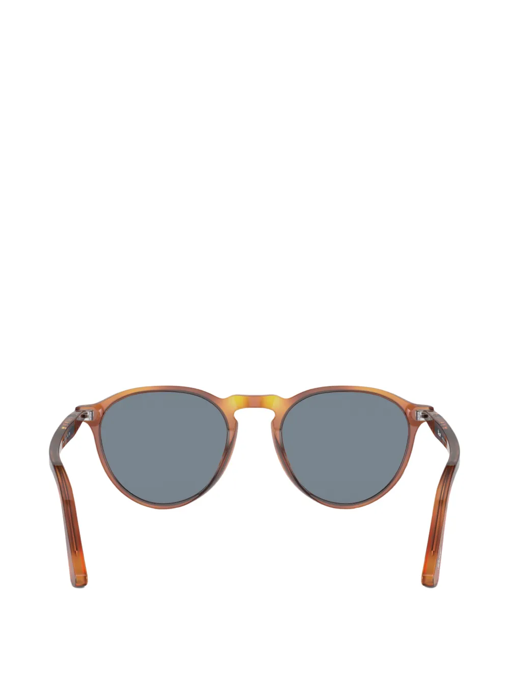 Persol Zonnebril met rond montuur Bruin