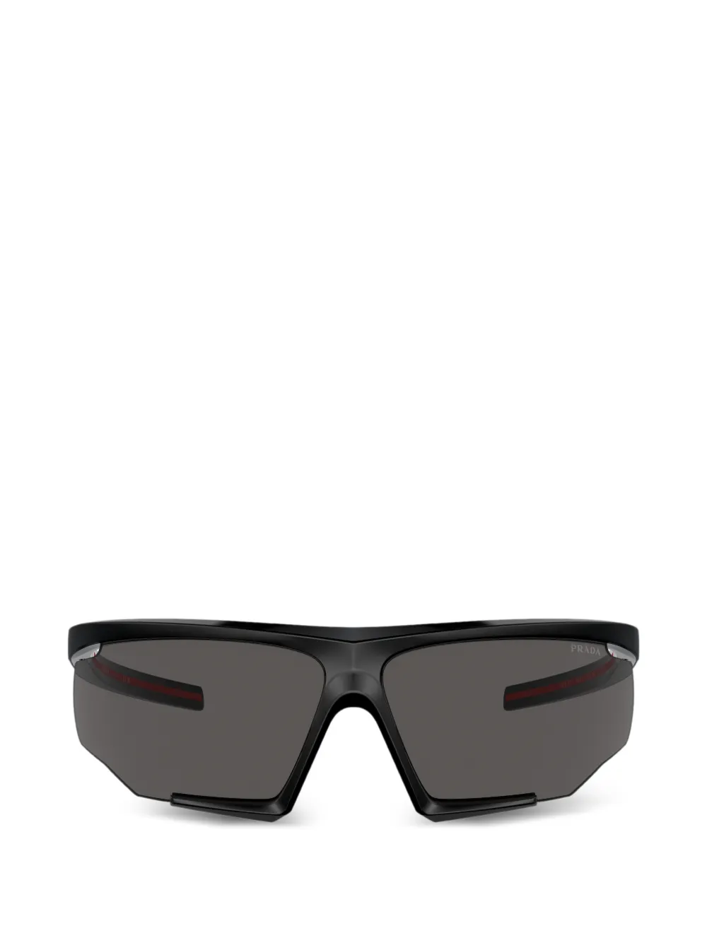 Prada Linea Rossa geometric-frame sunglasses - Nero