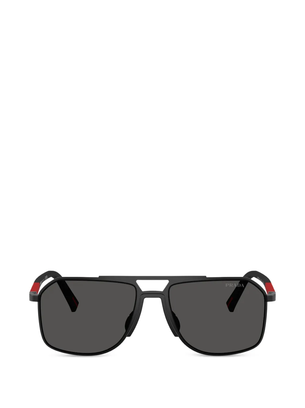 Prada Linea Rossa pilot-frame sunglasses - Nero