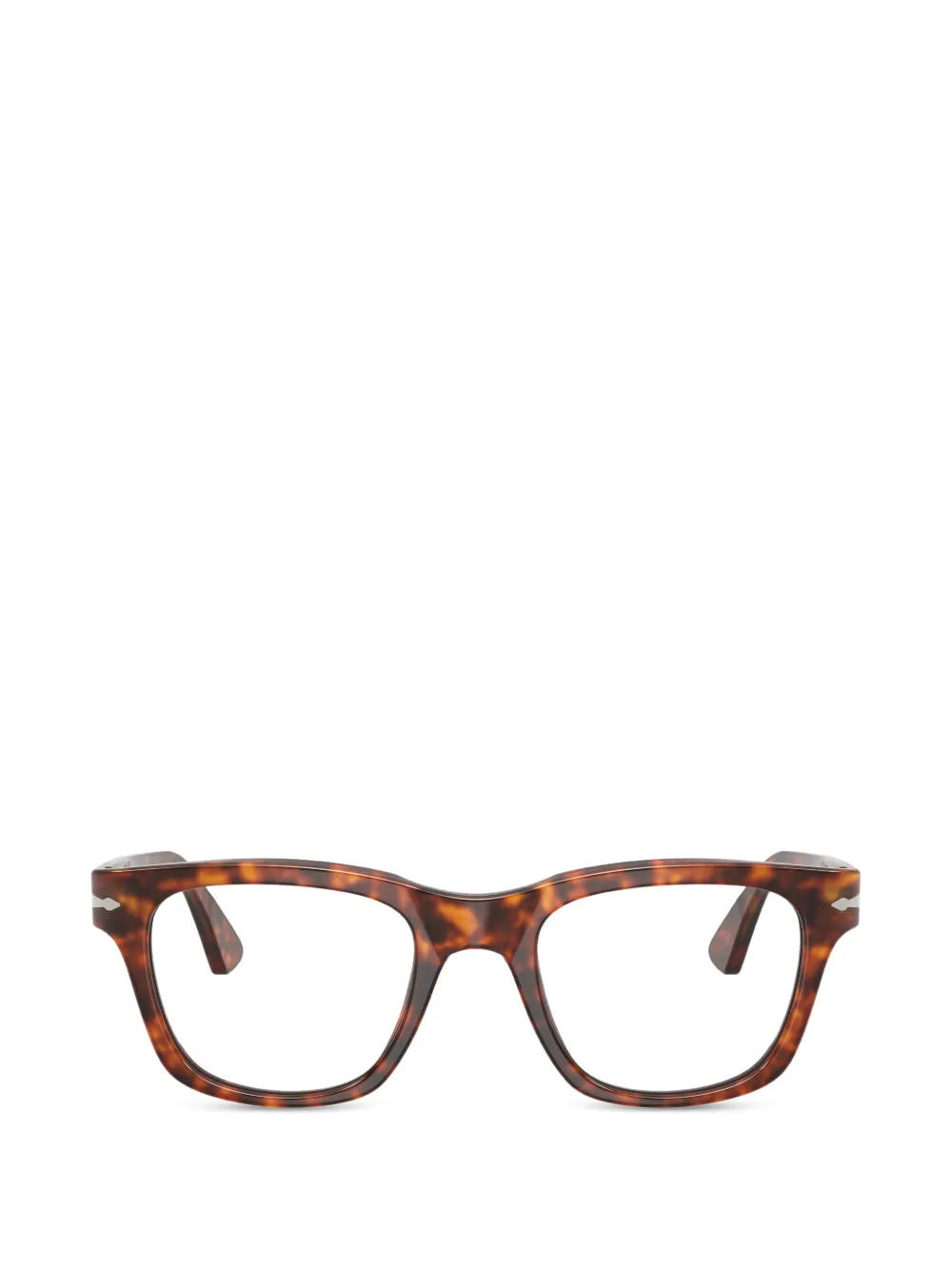 Persol Cecil silver-tone-detail glasses - Marrone
