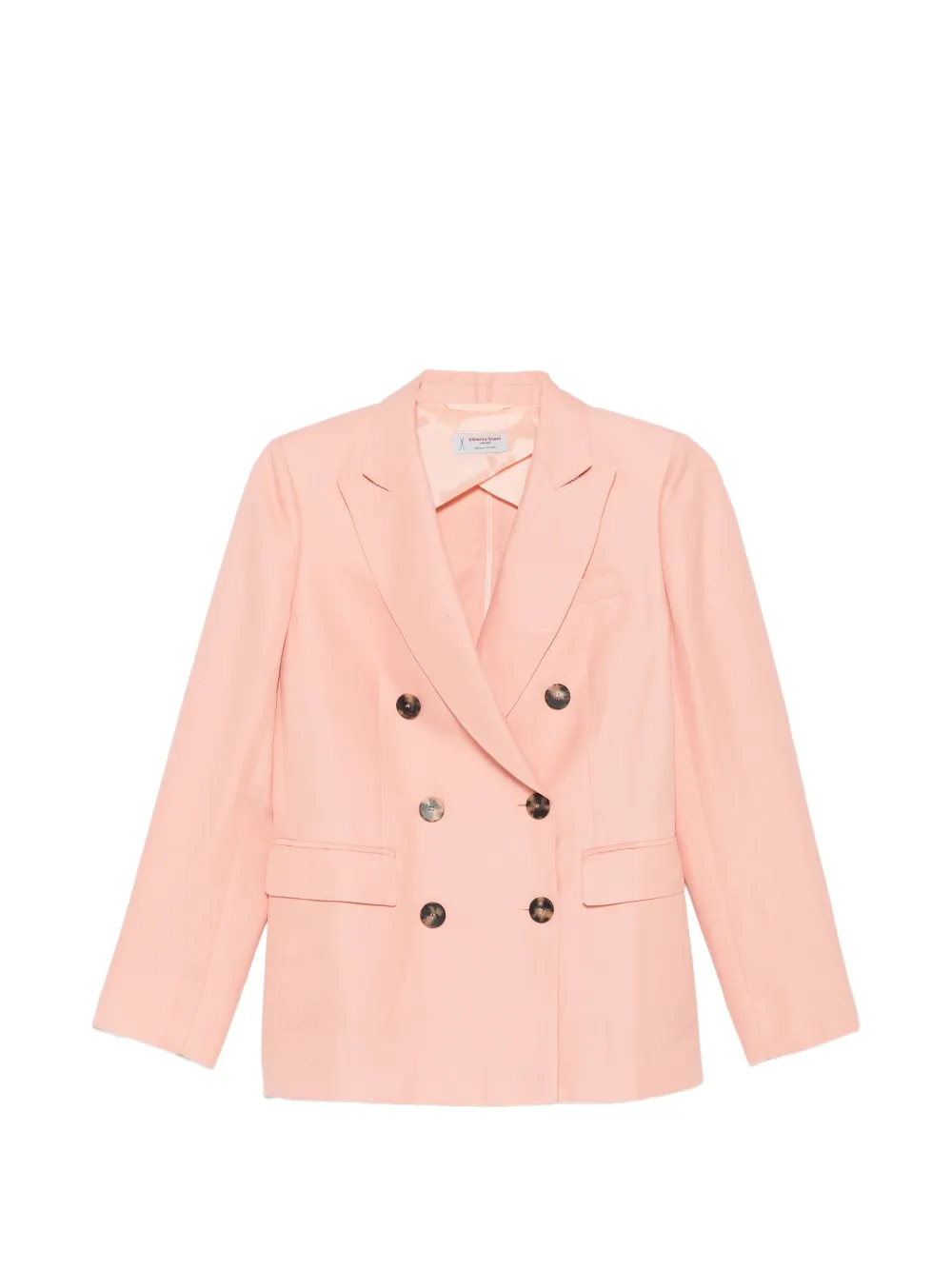 Alberto Biani double-breasted buttoned blazer - Rosa