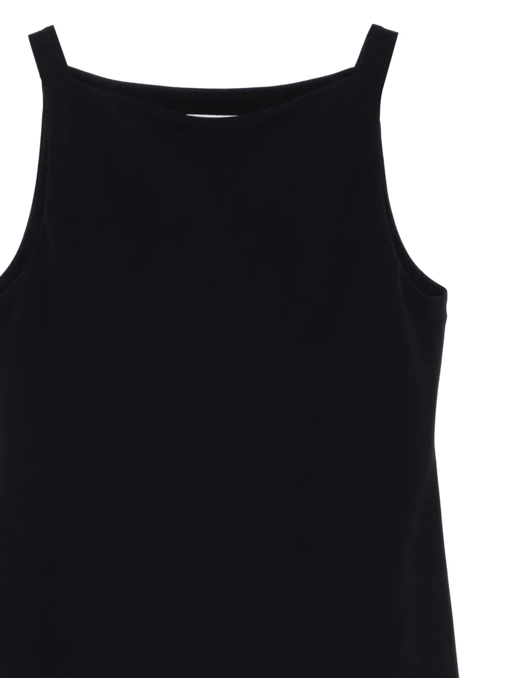  Alberto Biani Square-neck Top - Blue 