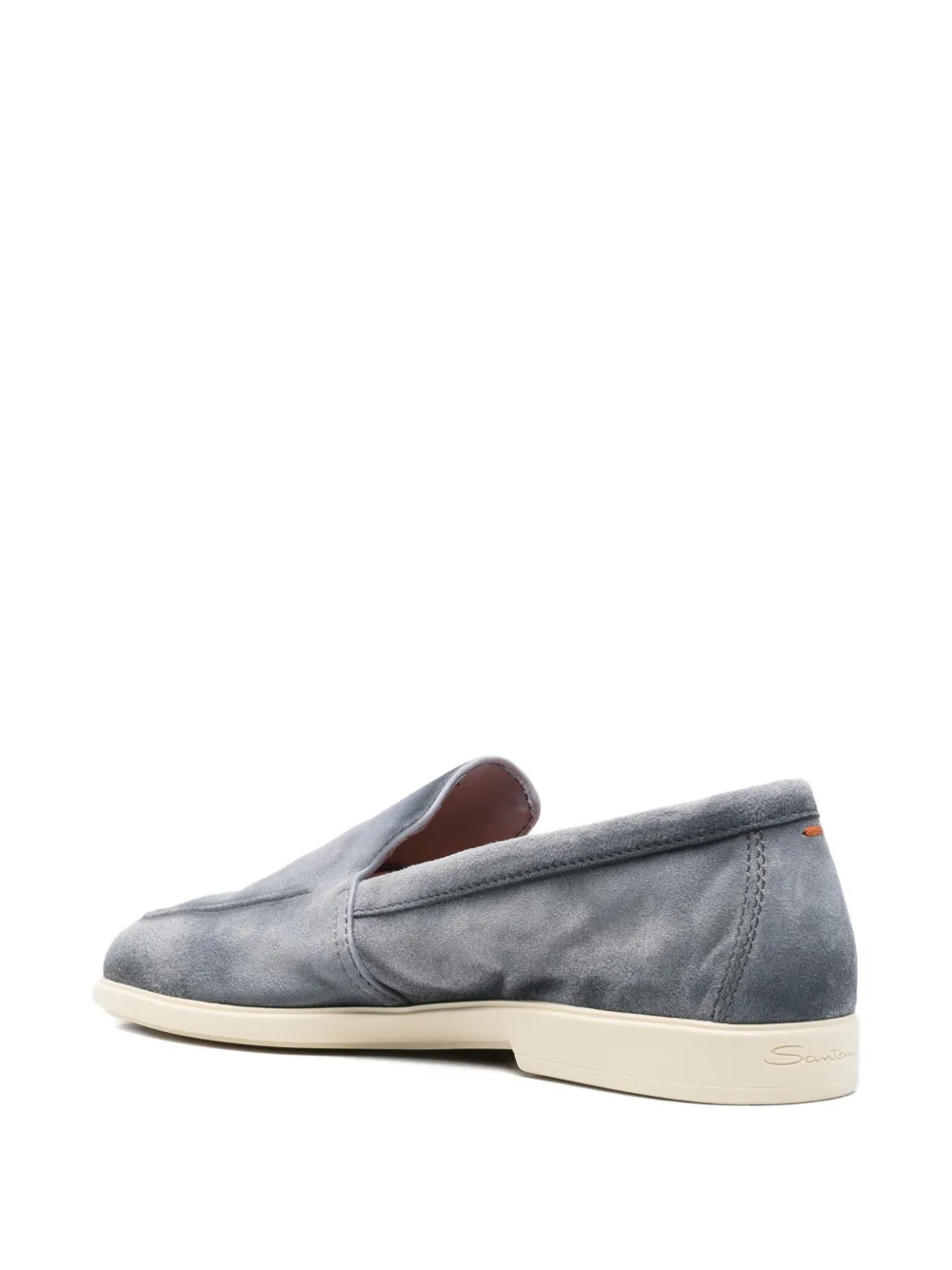 Santoni Malibu slip-on loafers Blauw