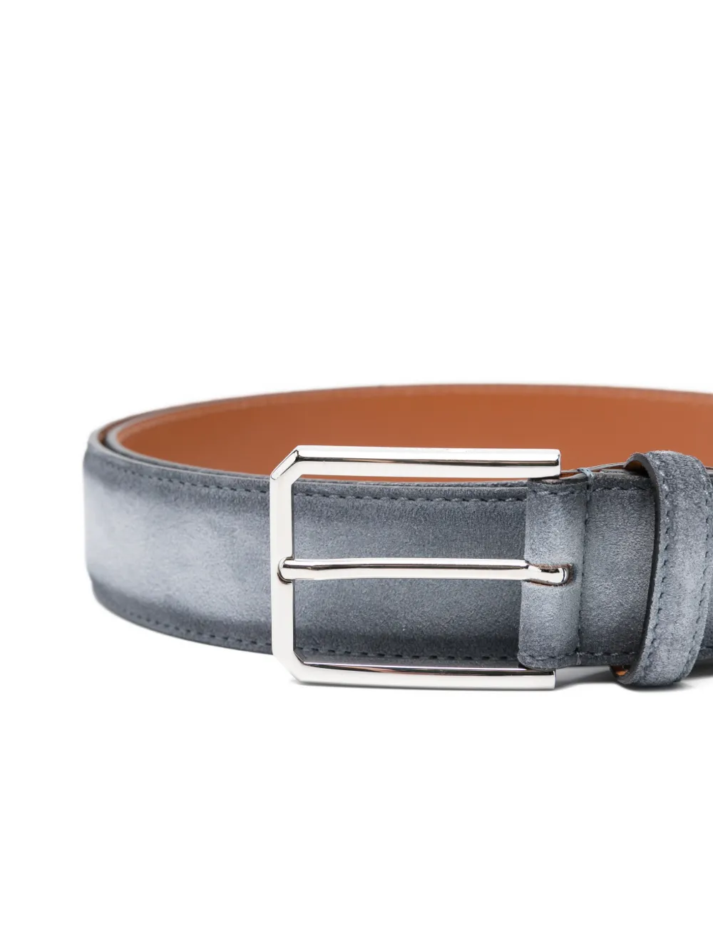 Santoni Riem met gesp Grijs