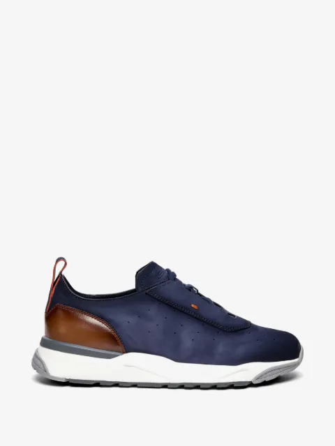 Santoni perforated-detail sneakers