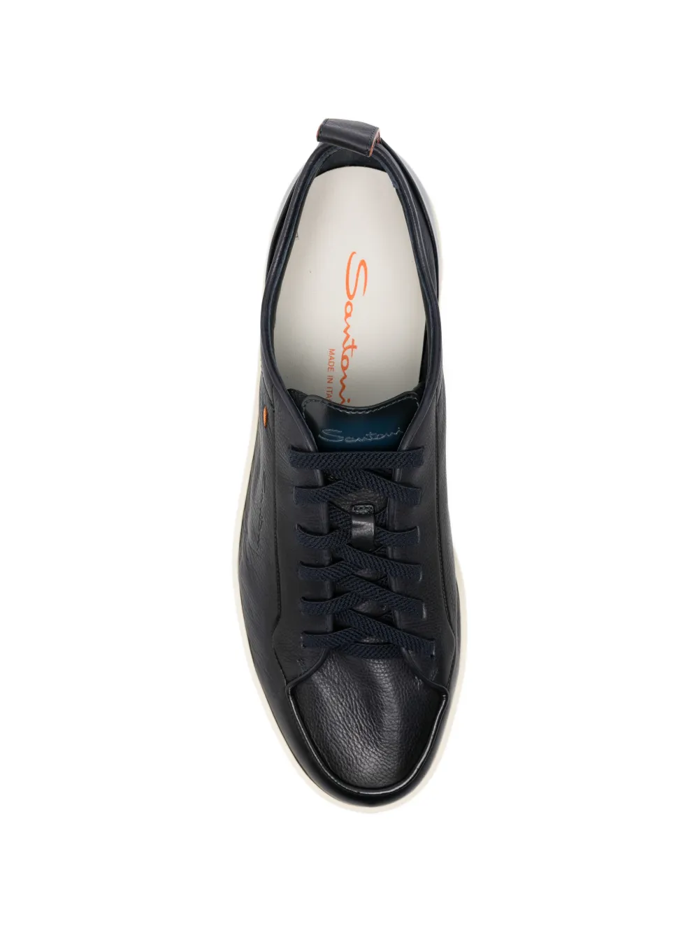 Santoni Off-Duty sneakers met vlakken Blauw