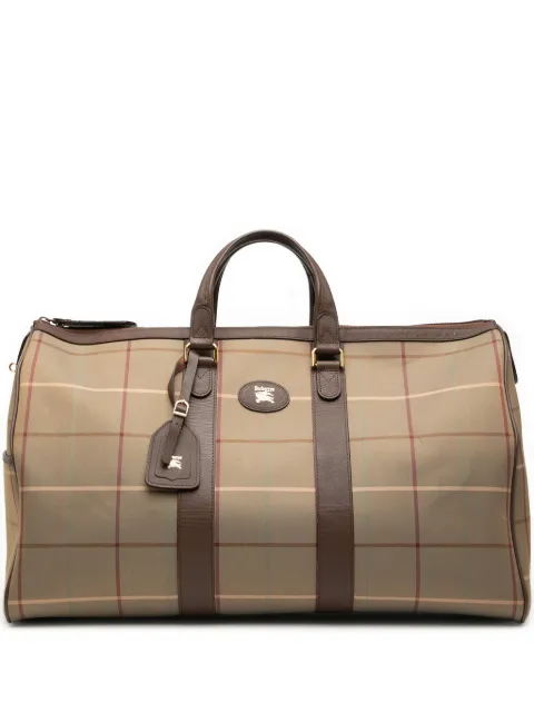 Burberry Pre-Owned 20th Century Vintage Check Canvas travel bag