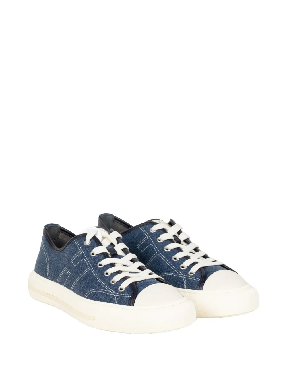 Hogan Sneakers met contrasterende stiksels Blauw