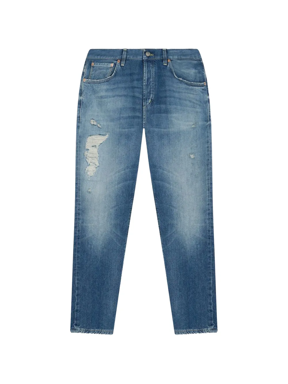 DONDUP ripped jeans - Blu