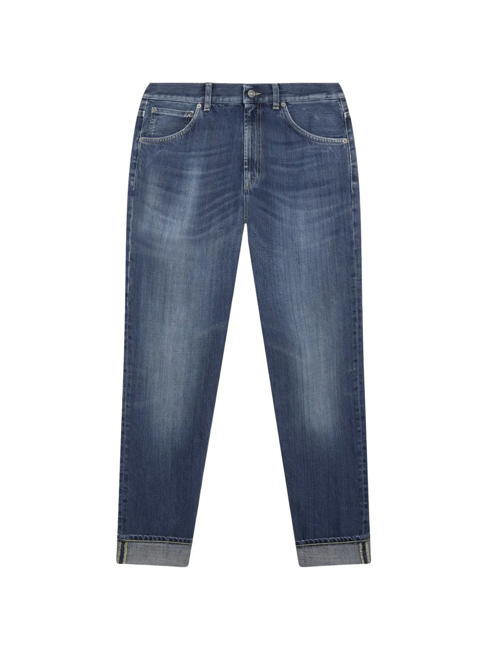 DONDUP cuffed-hem jeans - Blu