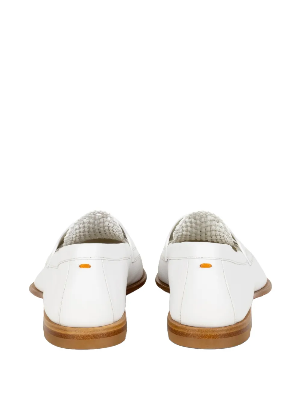Santoni Loafers Wit