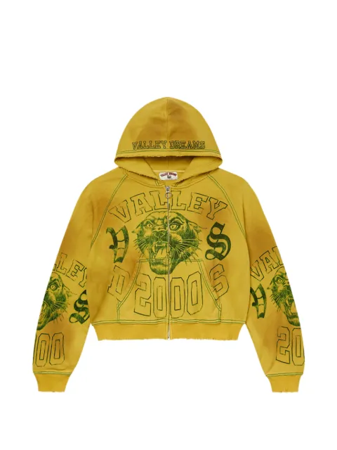 VALE FOREVER zip-up hoodie