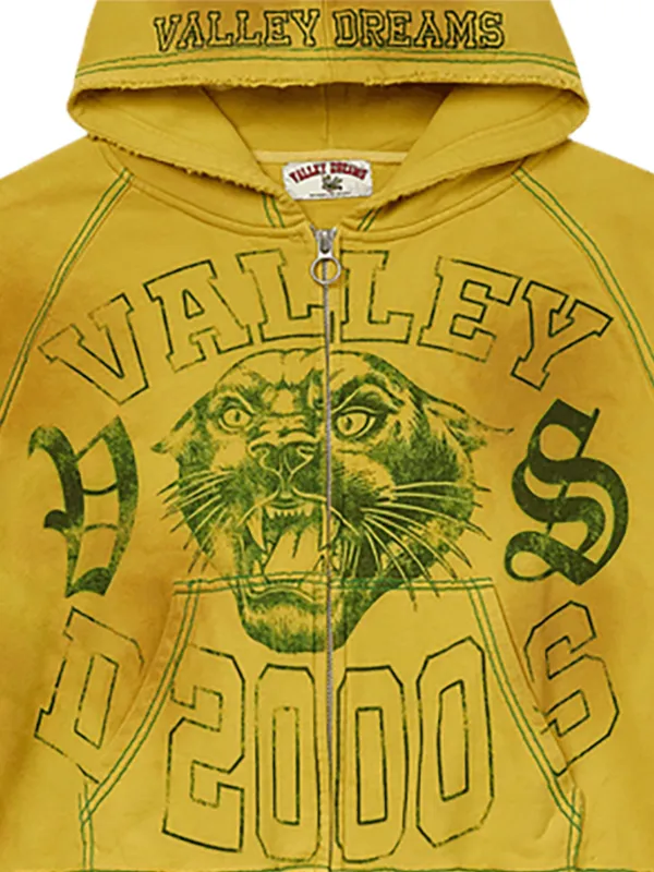 Vale zip-up Hoodie | Yellow | FARFETCH ZA